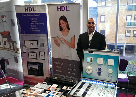 HDL UK showed iRidium at Smart Building Conference 2013, London