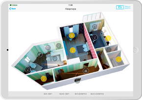 3D Interface for Apartment