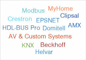 Crestron + KNX + AV or Modbus + AV