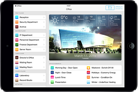 iOS 8 Style GUI