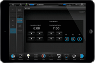 iRidium-based project (Villa Montem Capere ). Control interface