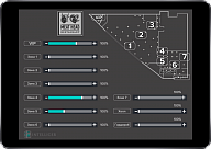 iRidium-based project (Automation of “Meat Head” Restaurant)