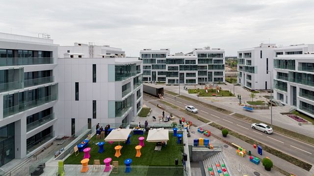 “Kvartal Tetris” Apartment Complex in Skolkovo