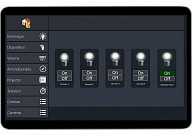 iRidium-based project (Control of Conference-hall )