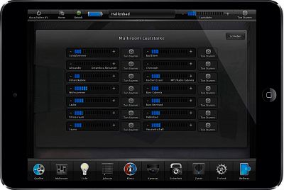  (Villa Montem Capere ). Control interface