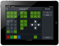 iRidium-based project (My Smarthome). Control interface
