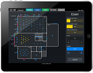 iRidium-based project (My Smarthome). Control interface