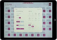 iRidium-based project (Medicare Women and Children Hospital). Control interface
