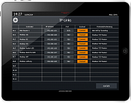 iRidium-based project (My Smarthome). Control interface