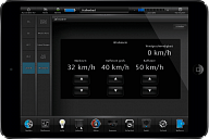 iRidium-based project (Villa Montem Capere ). Control interface